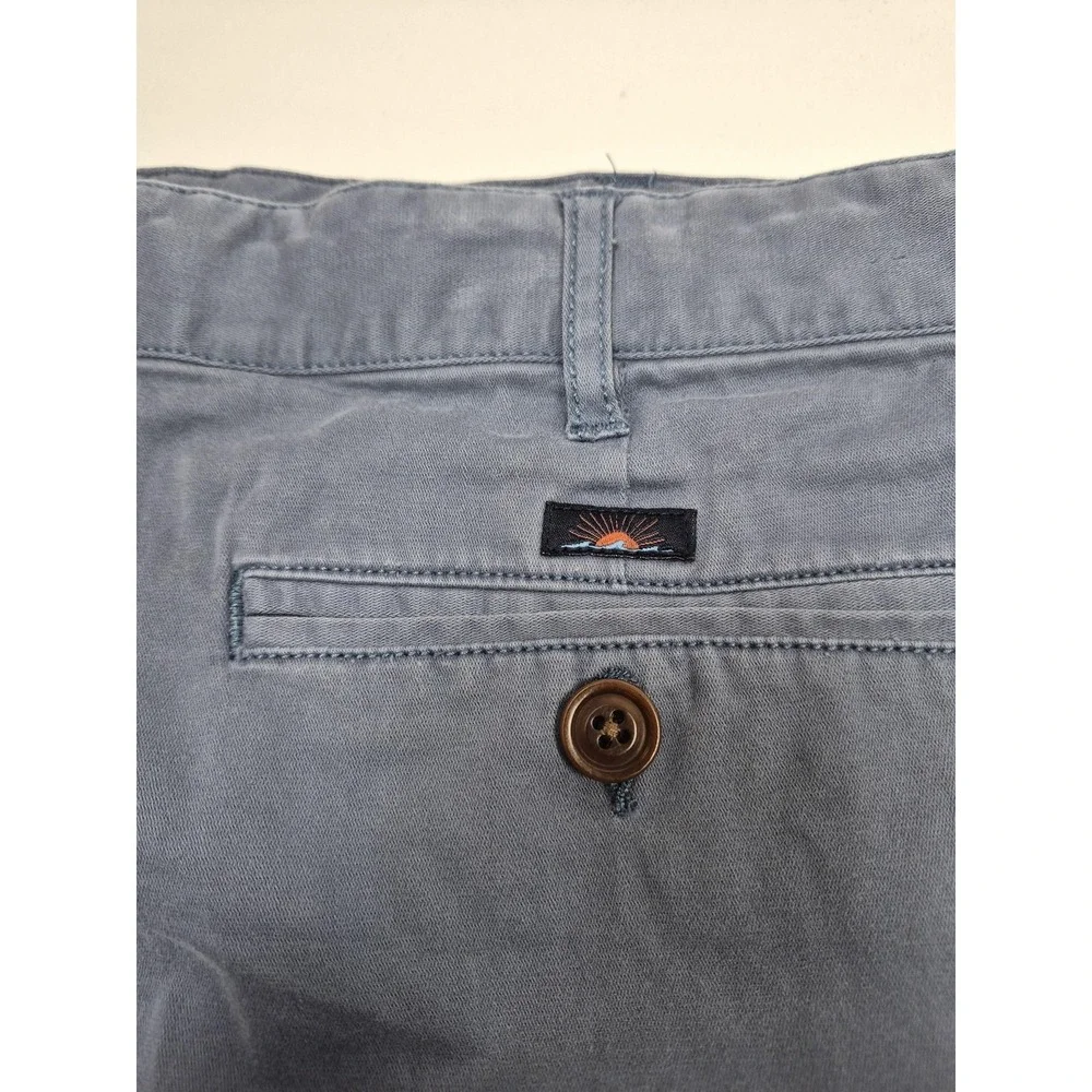 Faherty Shorts Mens 36 Blue Chino 9
